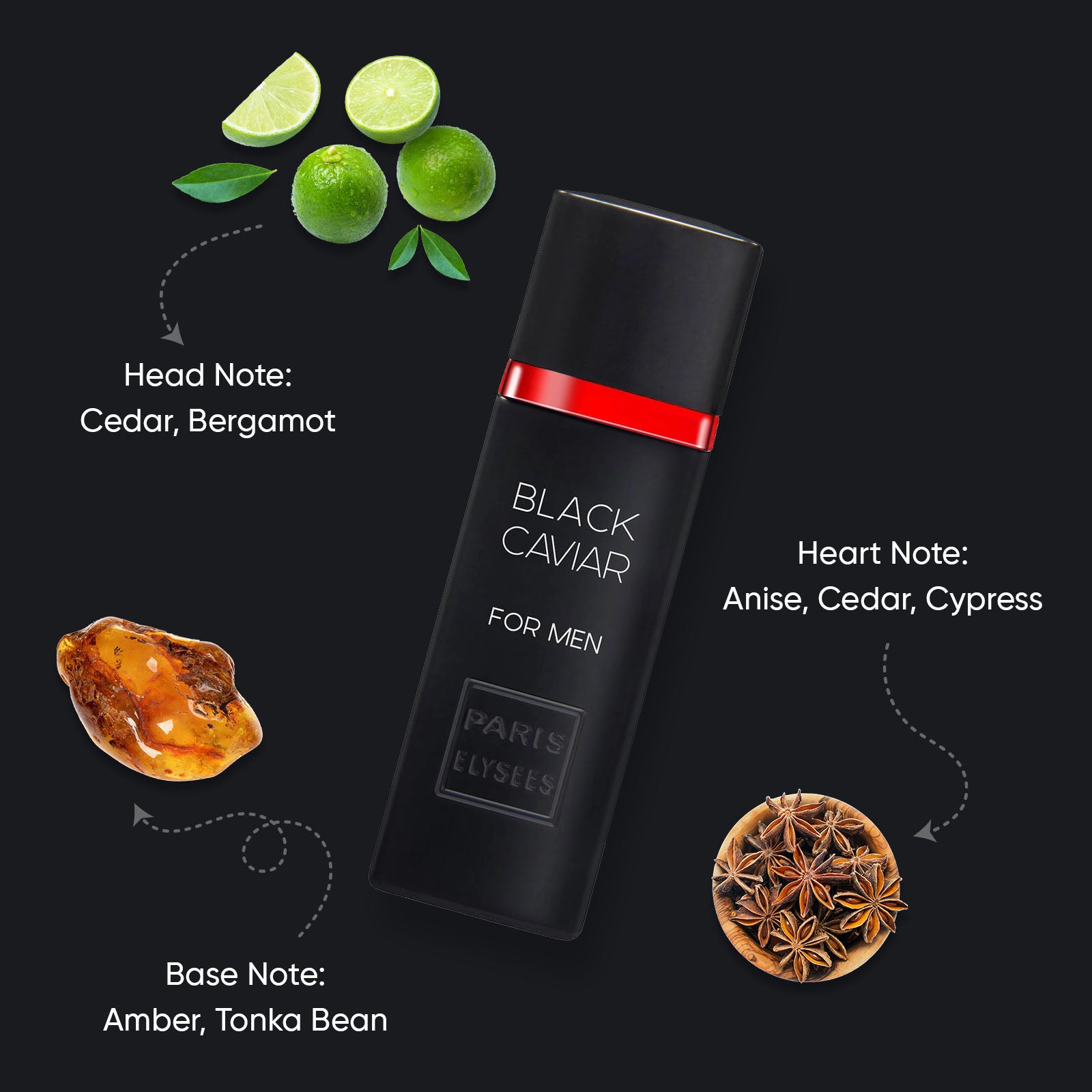 Caviar Black Perfume For Men