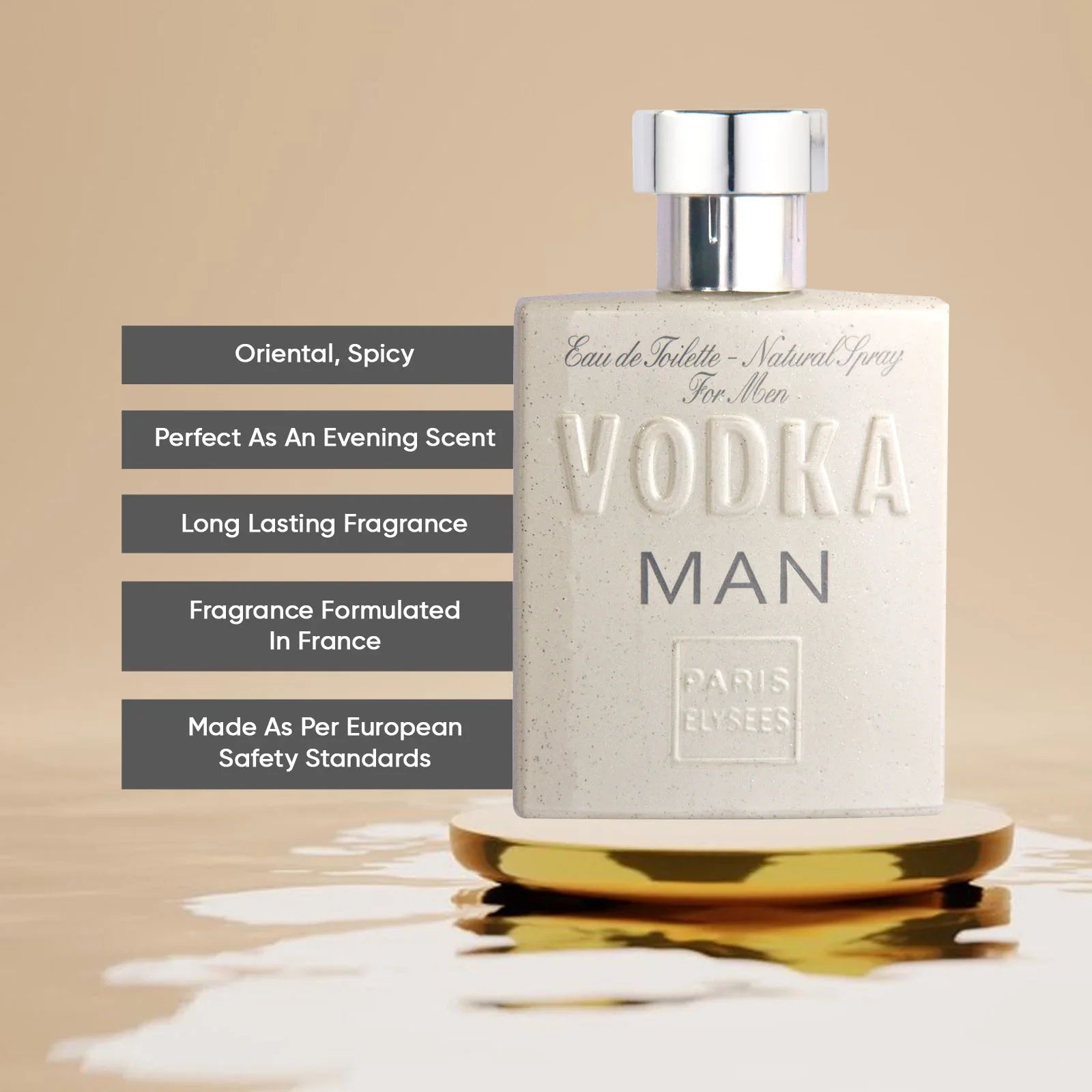 Vodka Man Perfume For Men - Paris Elysees