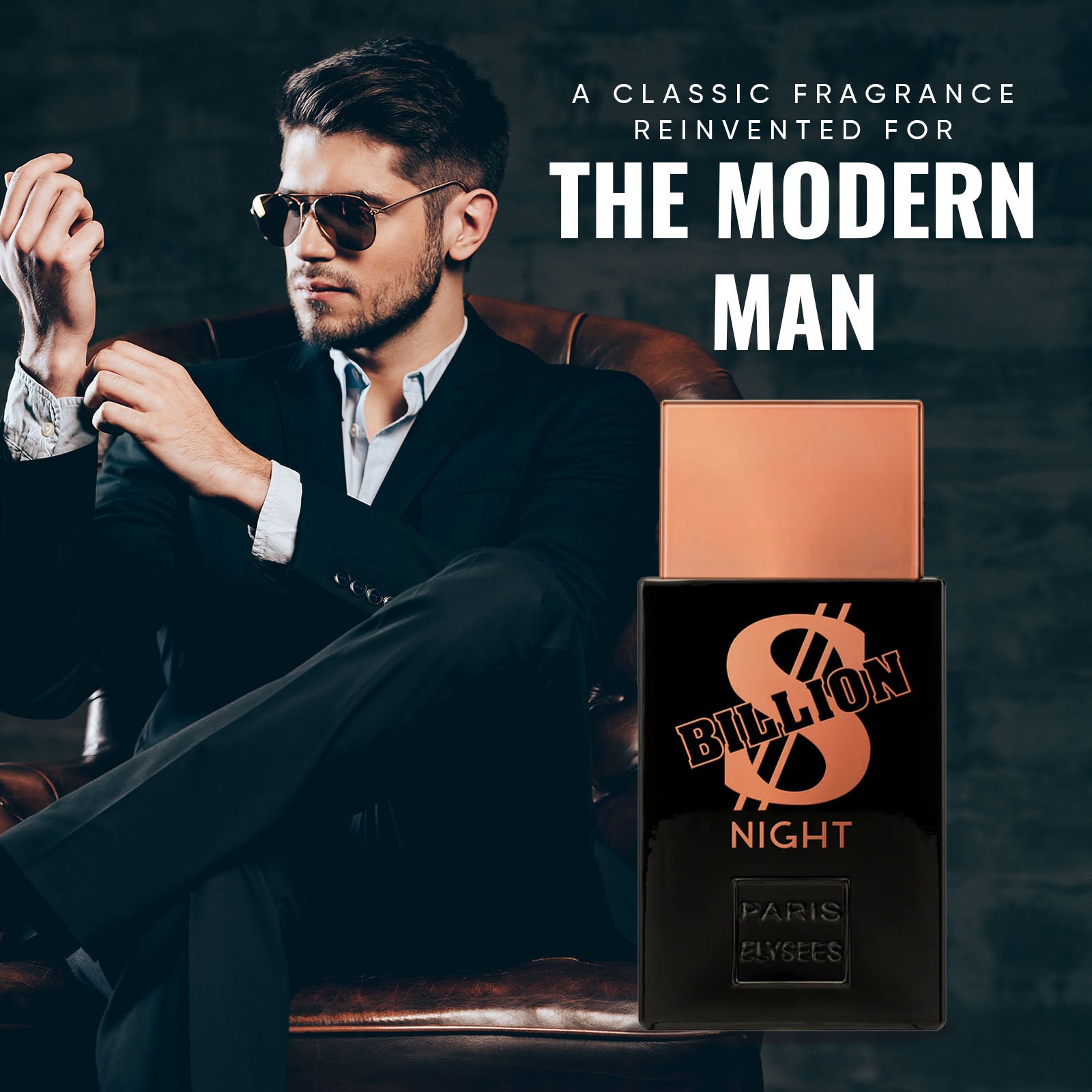 Billion Dollar Night Perfume for Men 100 ml