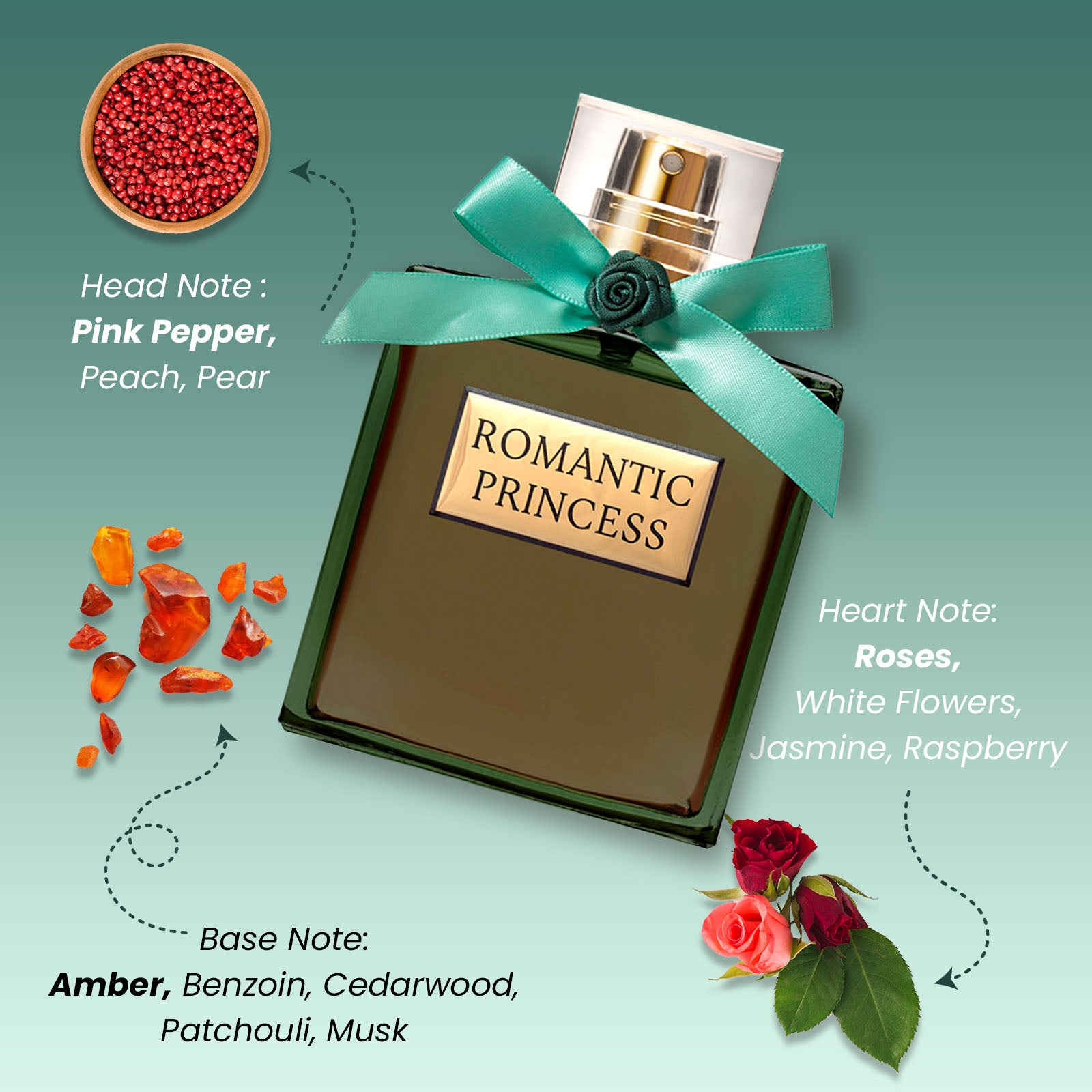 Romantic Princess Perfume For Women 100ml