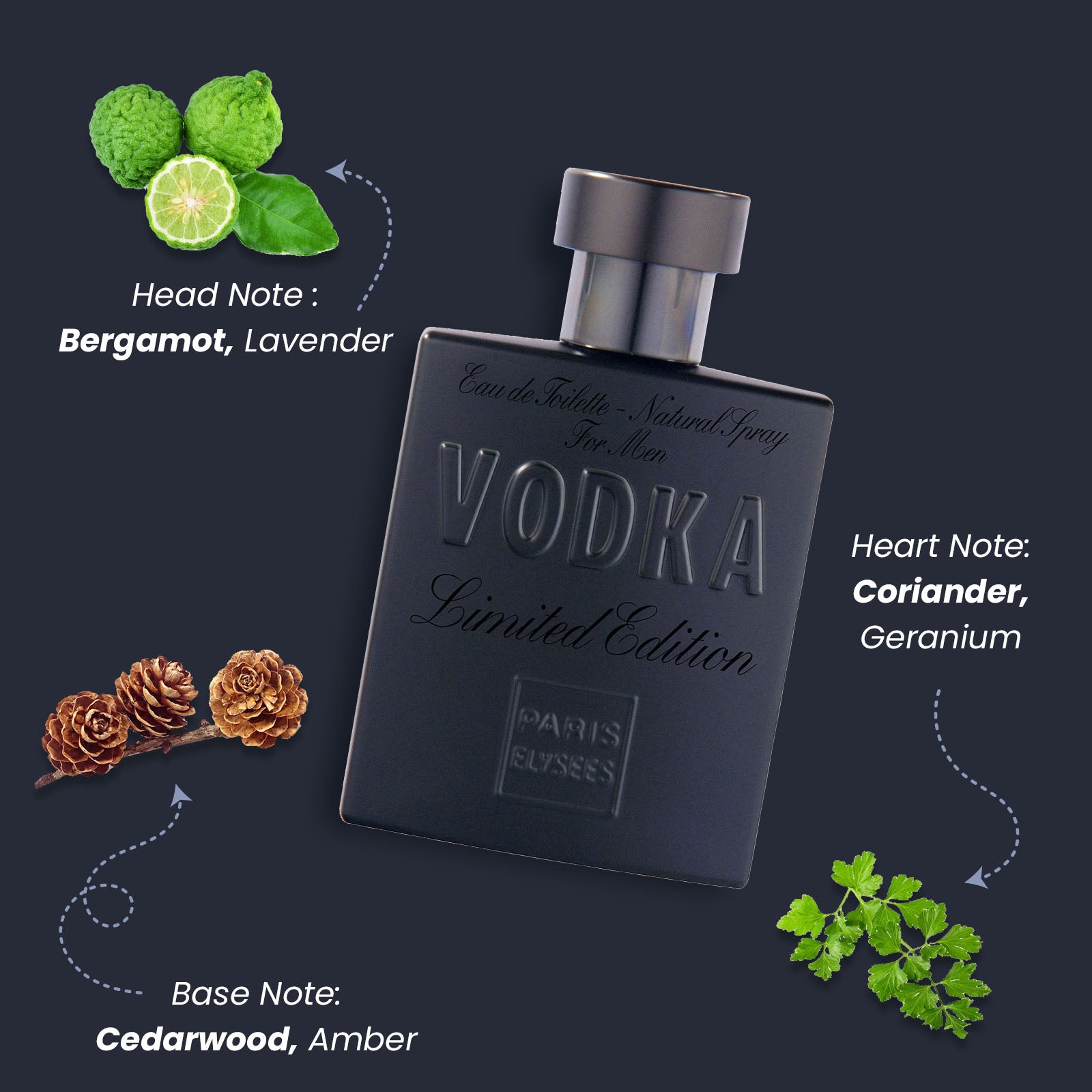 Vodka Limited Edition Perfume For Men 100 ml