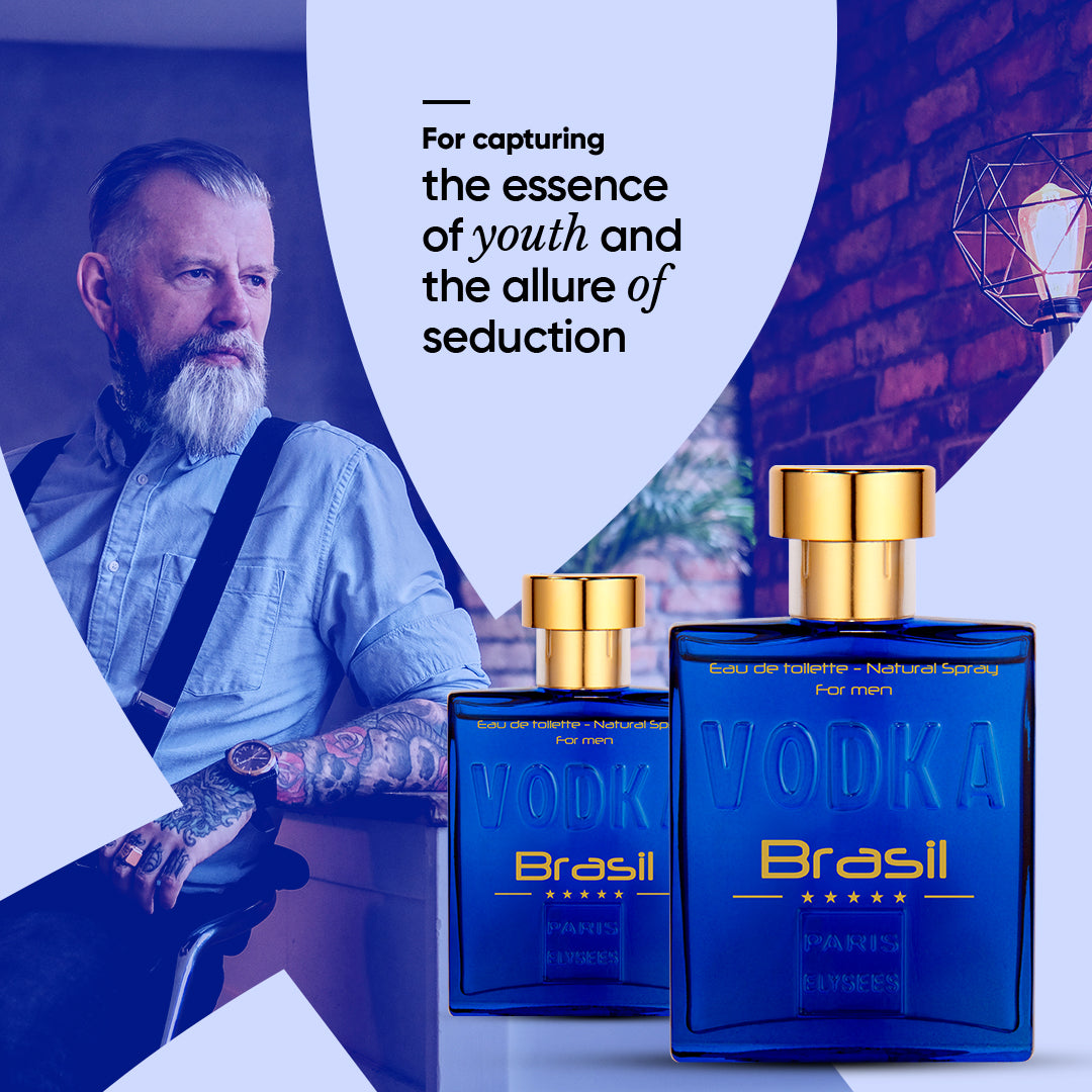 Vodka Brazil Blue Perfume For Men