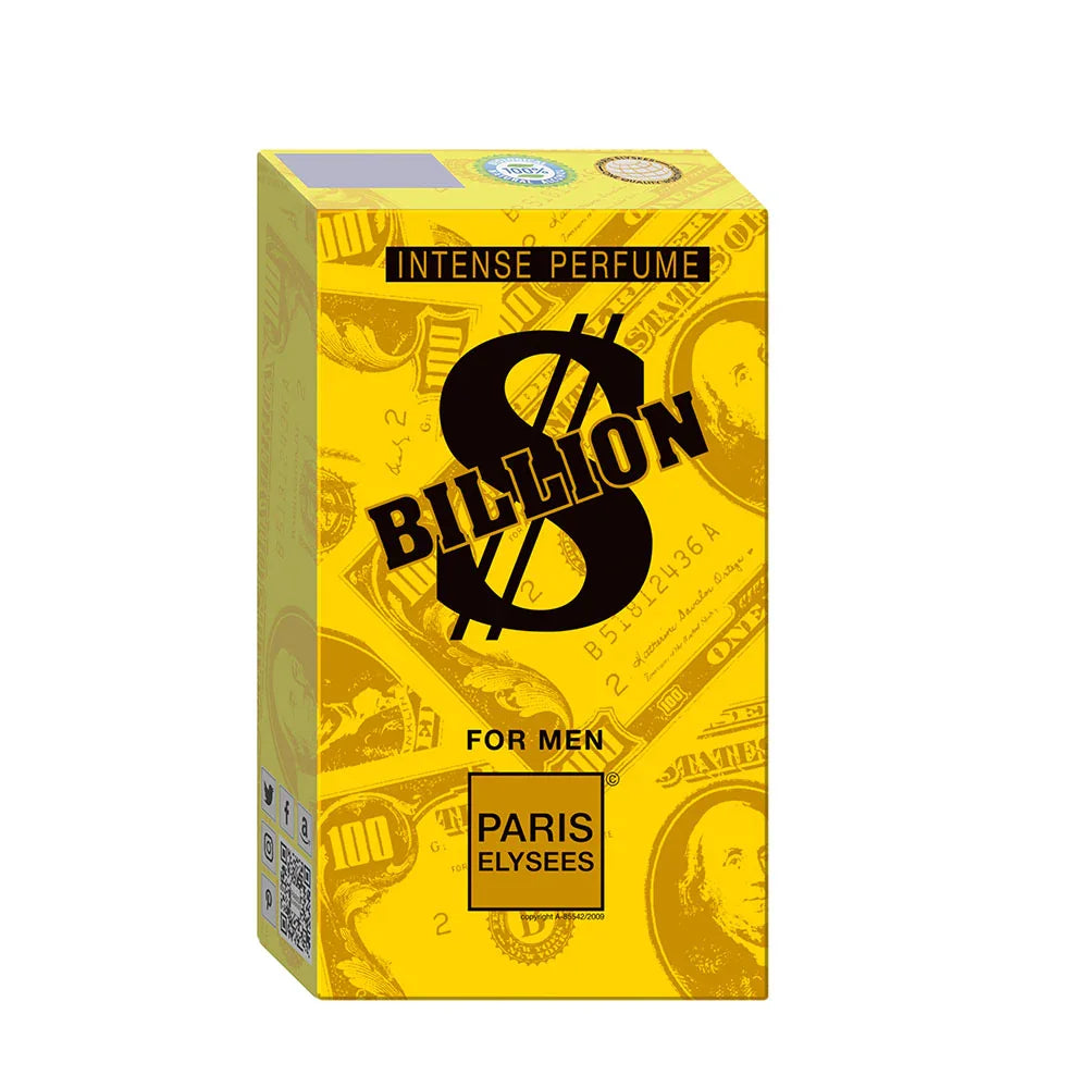 Billion Dollar Perfume For Men - Paris Elysees