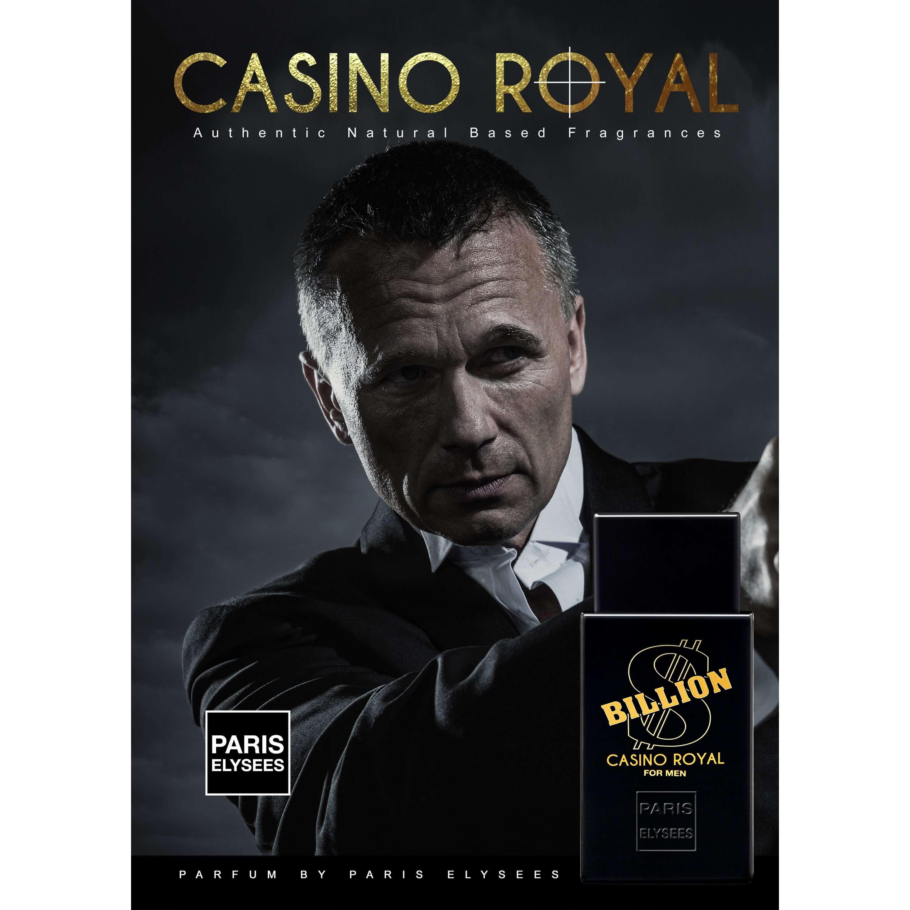 Billion Dollar Casino Royal Perfume for Men - Paris Elysees