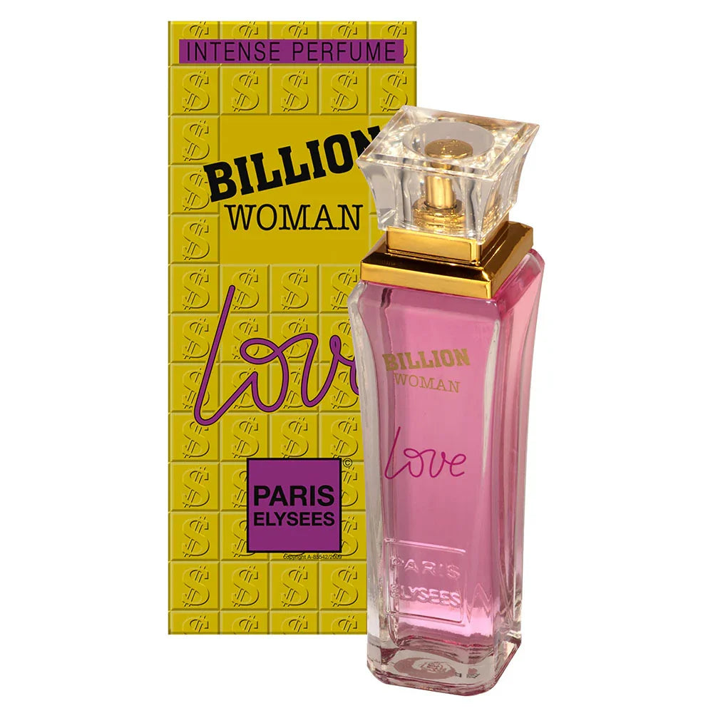 Billion Woman Love Perfume For Women - Paris Elysees
