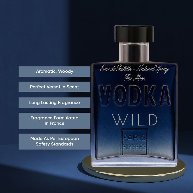 Vodka Wild Perfume For Men 100 ml