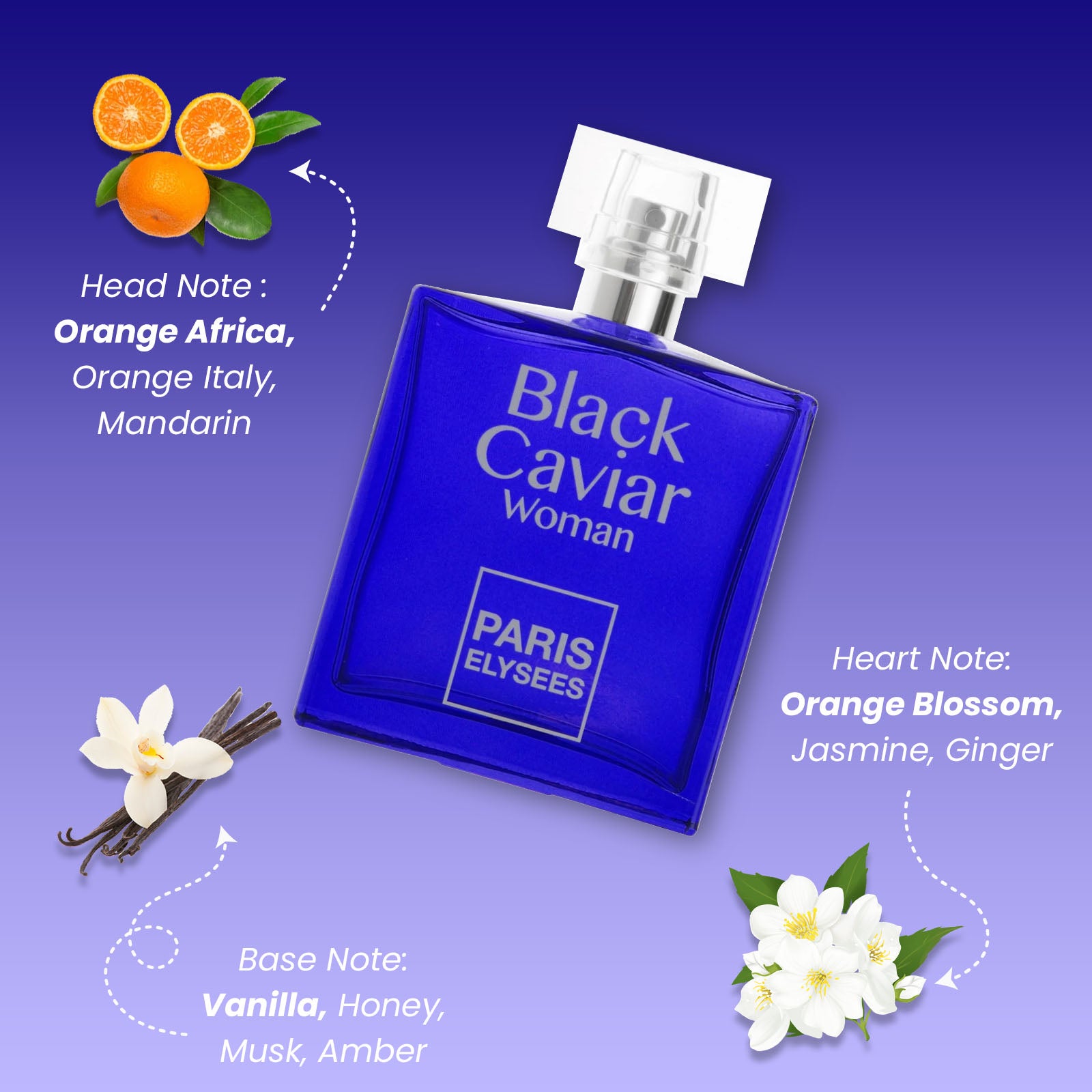 Black Caviar Woman Perfume For Women 100ml