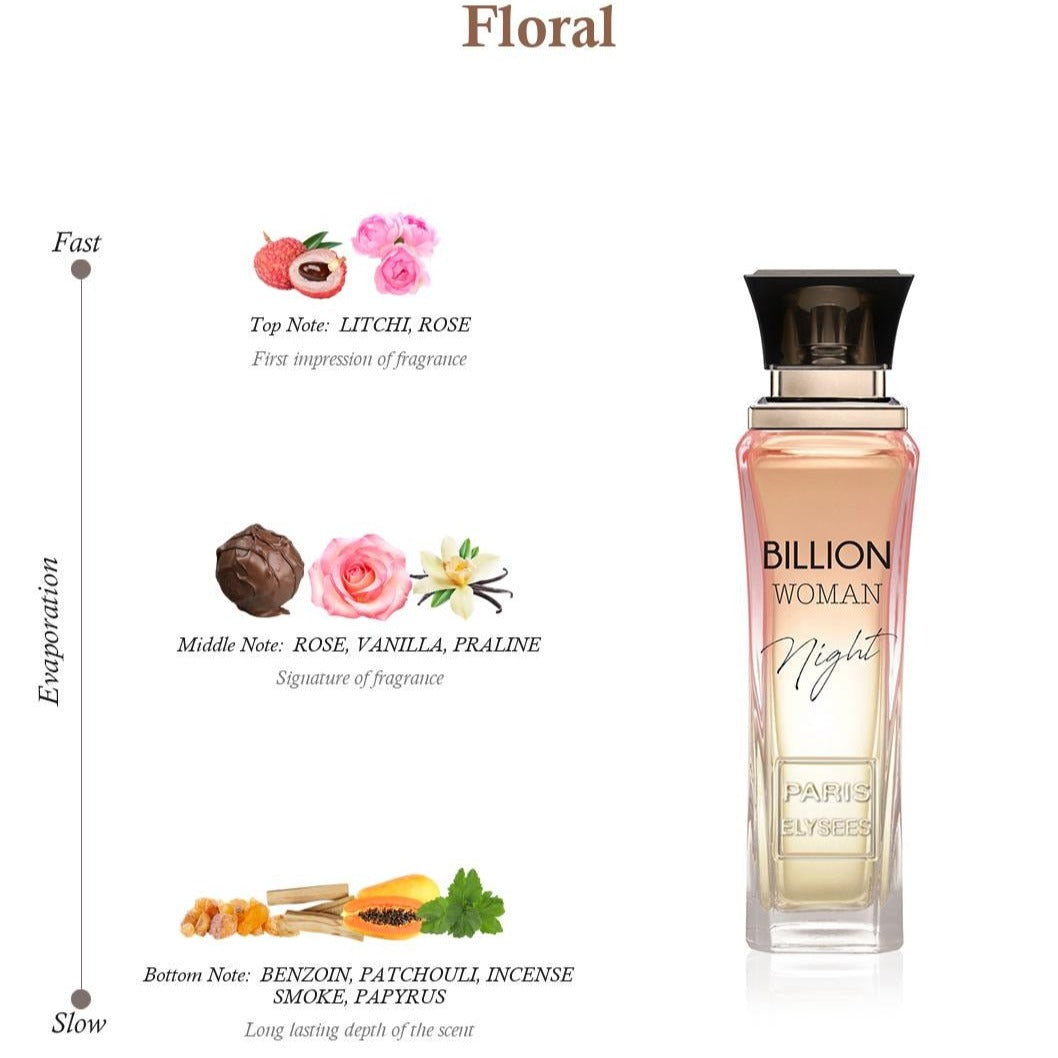 Billion Woman Night Perfume For Women 100ml
